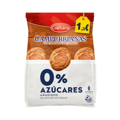 ADAM FOODS MINI CAMPURRIANAS 0 AZ 150G 1.20€